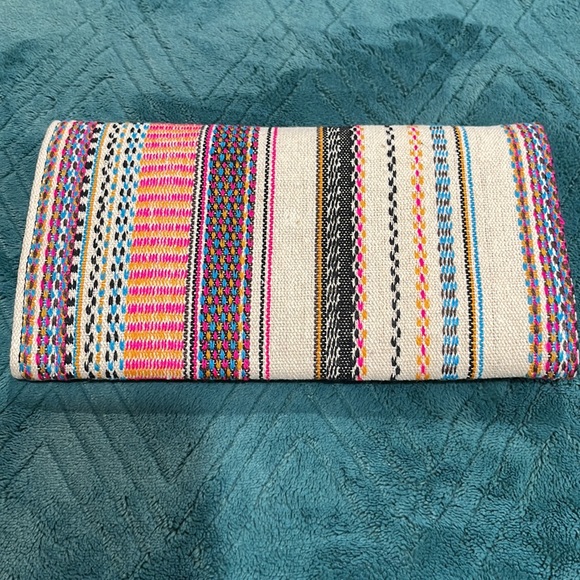 Multi Color Boho Style Wallet - Picture 2 of 5